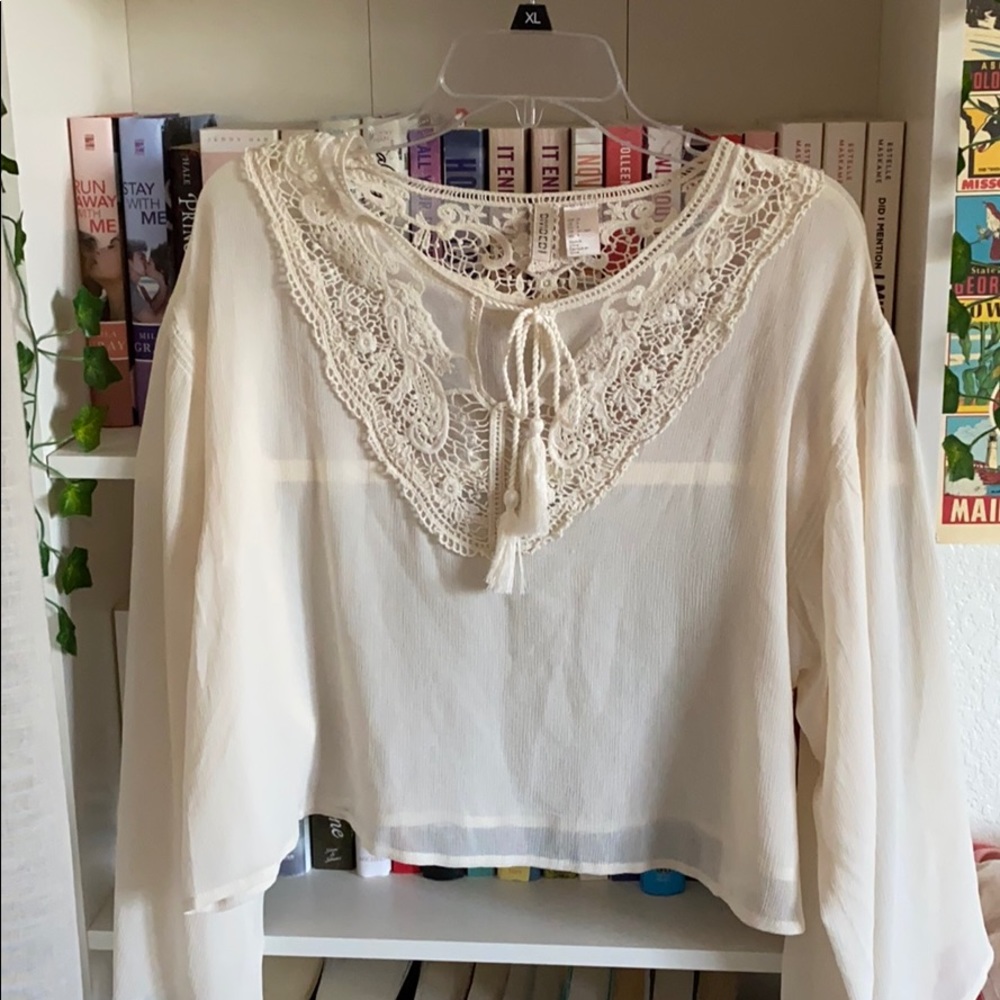 Peasant Long Sleeve Top